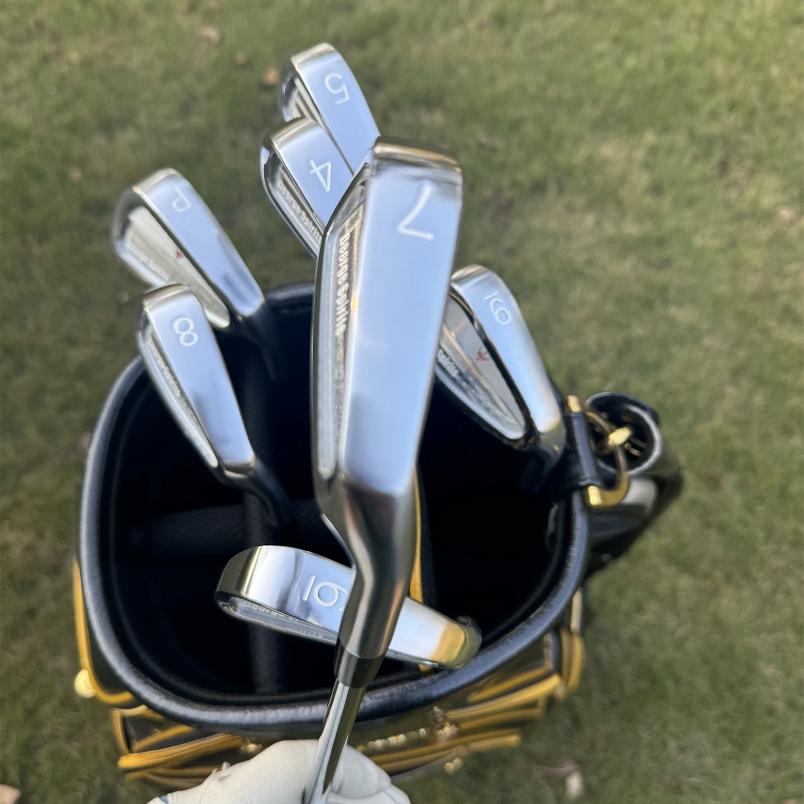 Golf Irons George Spirits Forged Set Irons ( 4 5 6 7 8 9 P ) 6 Golf irons George Spirits Forged set irons ( 4 5 6 7 8 9 P ) (6)