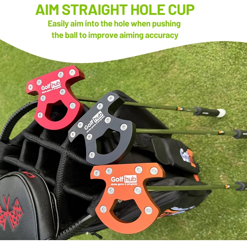 New Men's Golf Automatic Balance‑Rod Face‑Return Push (2)