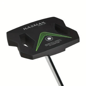KASMAX Zero-Torque Putter with PU Triangular Offset Grip (1)