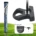 Kasmax Golf Putter - Patent Pending For Switchable Hands (Suitable For Both Left &Amp; Right Handed), Capable Of Scooping The Ball. Features A Black Plated Shaft. Comes With A Headcover