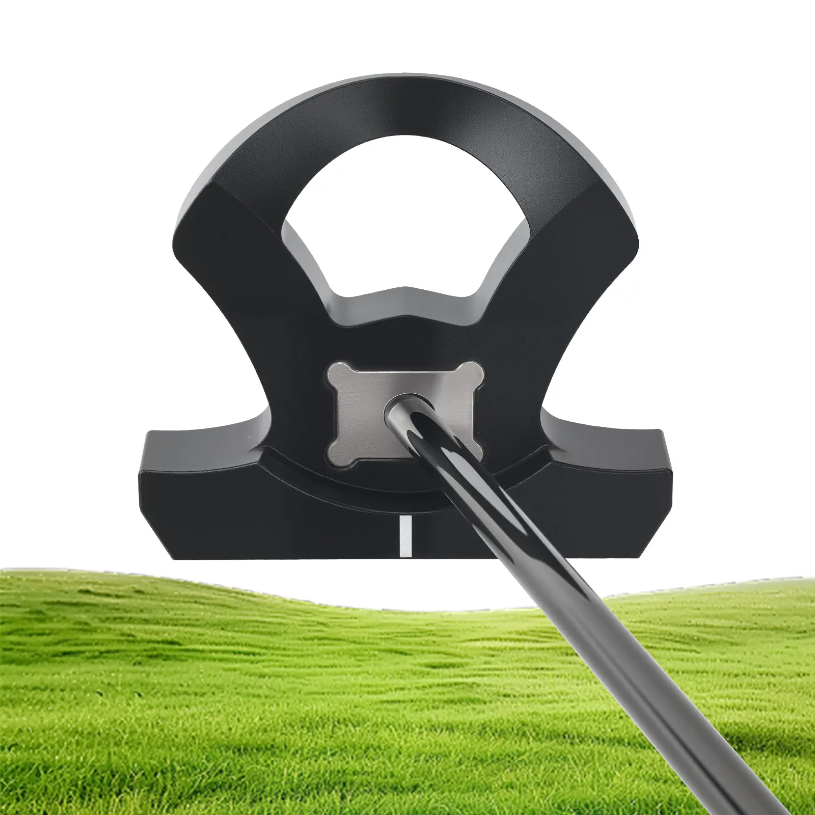Kasmax Golf Putter - Patent Pending For Switchable Hands 4 Kasmax Golf Putter - Patent Pending For Switchable Hands (Suitable For Both Left &Amp; Right Handed), Capable Of Scooping The Ball. Features A Black Plated Shaft. Comes With A Headcover (5)