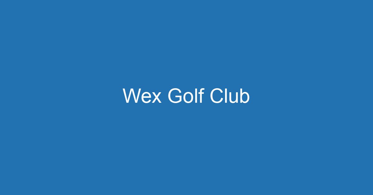 Wex Golf Club 2 Aitm Title 19063 1783545752